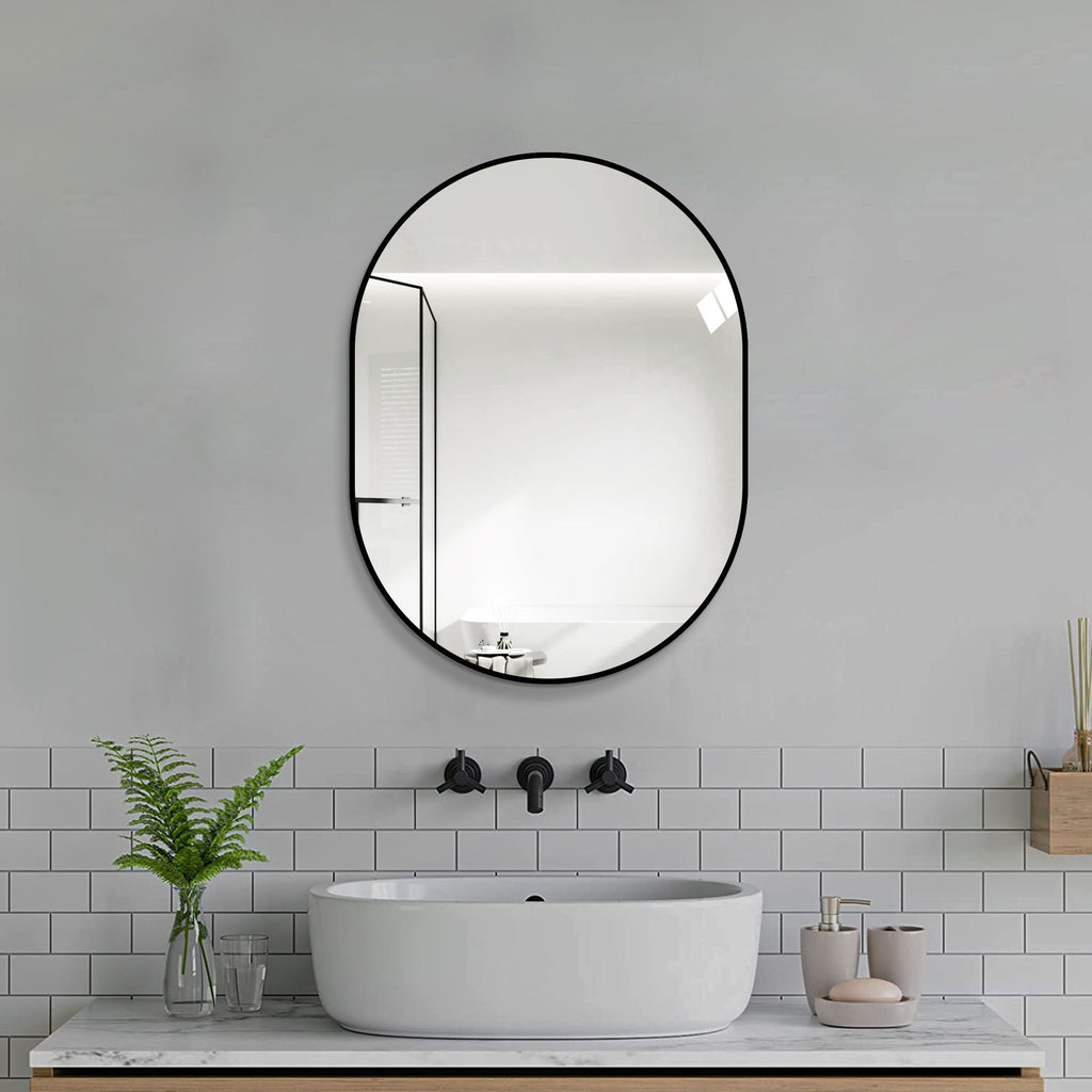 Modern Framed Bathroom Vanity Mirror
