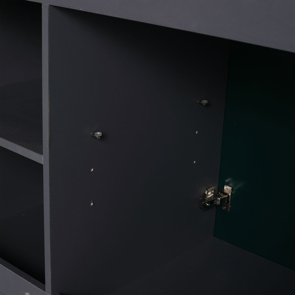 Modern Freestanding Bathroom Vanity With Soft Close Cabinet Doors