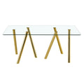 Dining Table With Transparent Surface