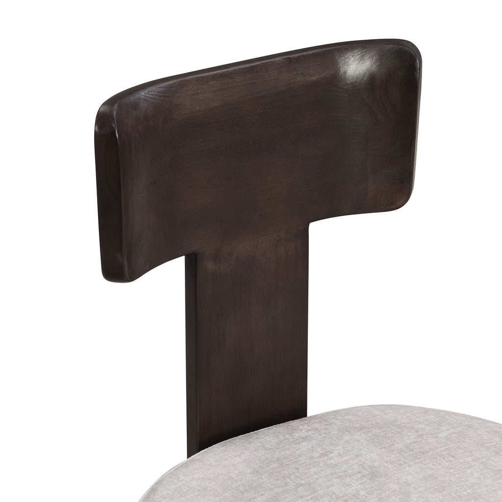 Upholstered Dining Fabric Side Chairs (Set of 2)