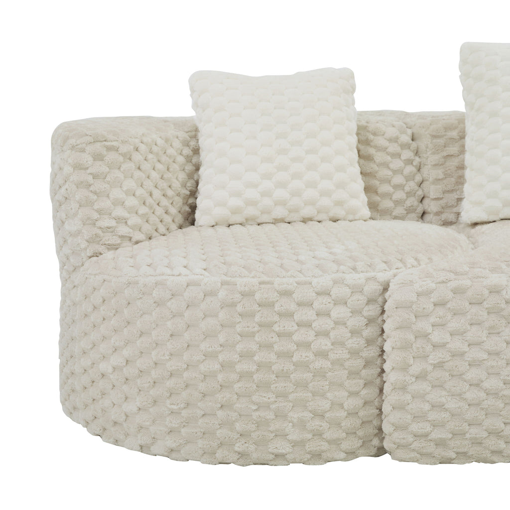Modular Sectional Sofa With Free Combination Design