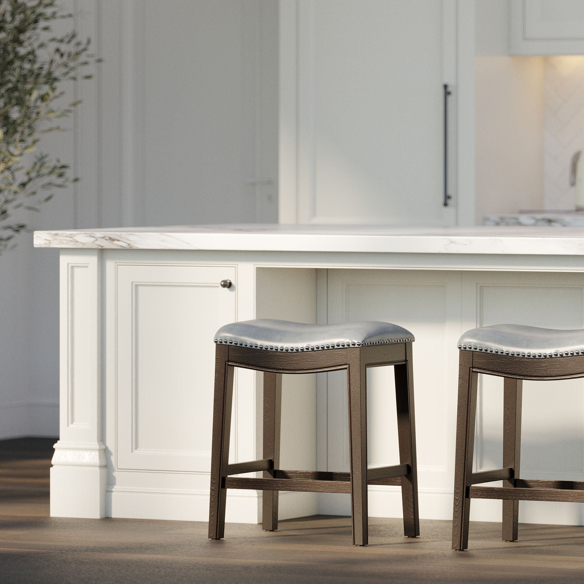 Modern Stool & Nail Head Detailing