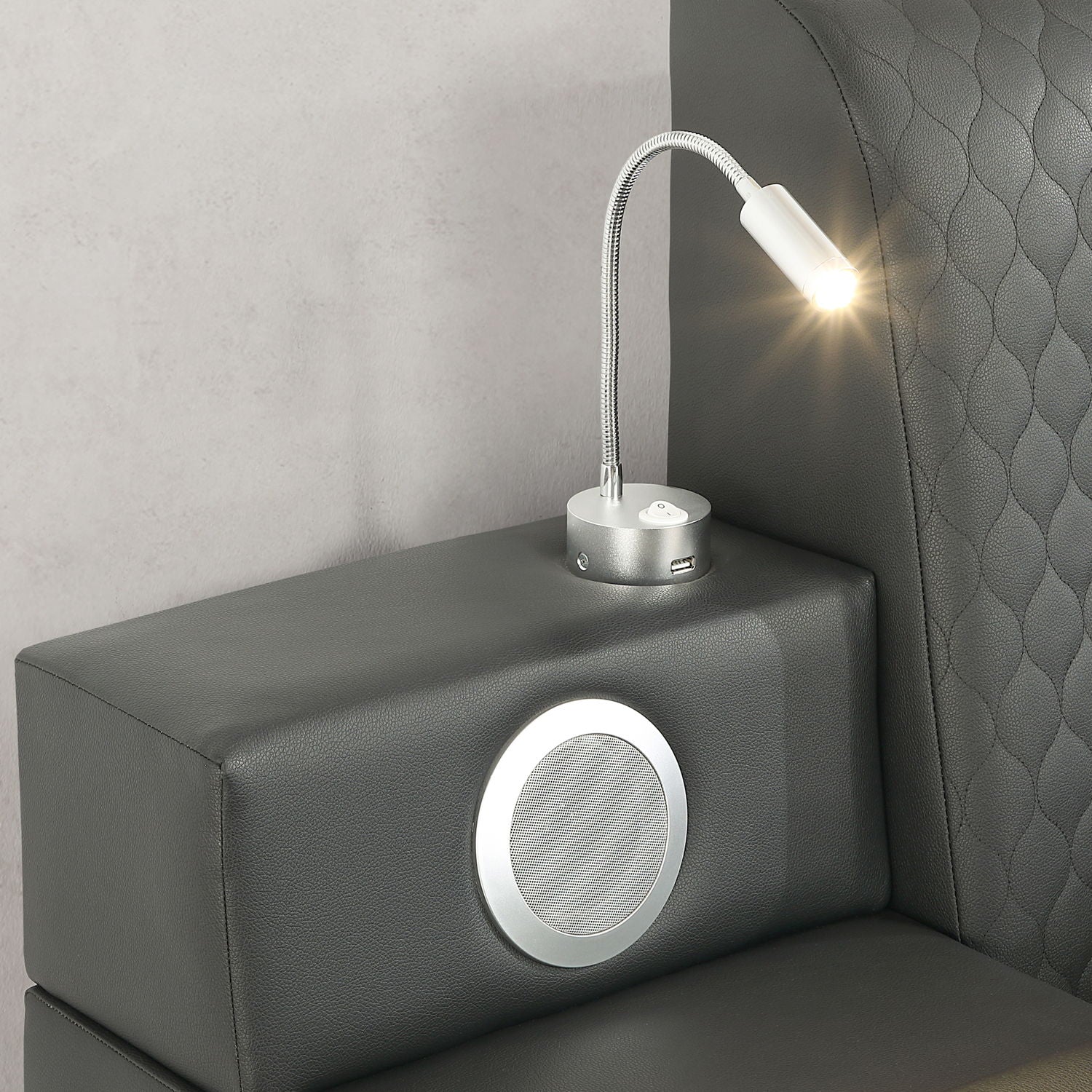 Zoya - Smart Multifunctional Bed, Built In Bluetooth Speakers, USB Charging