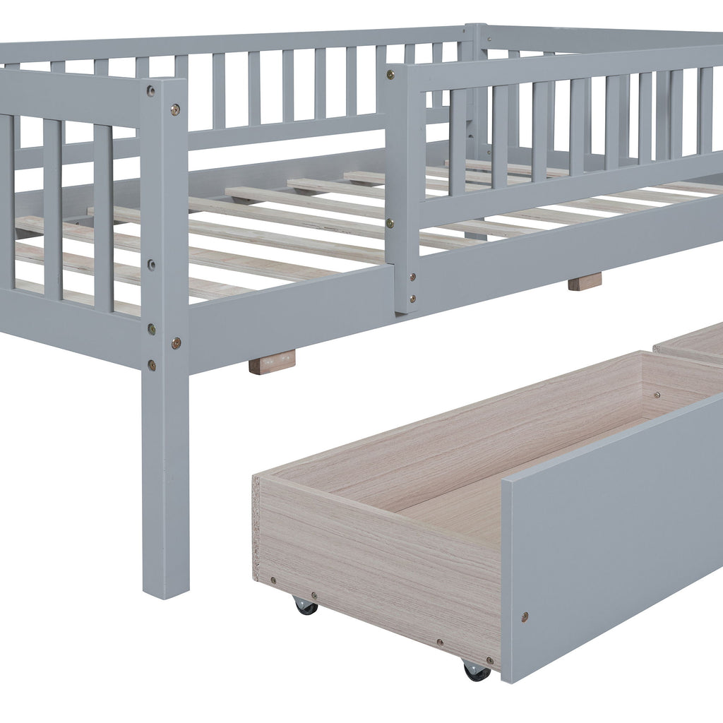 Multifunctional Wooden Daybed Bed