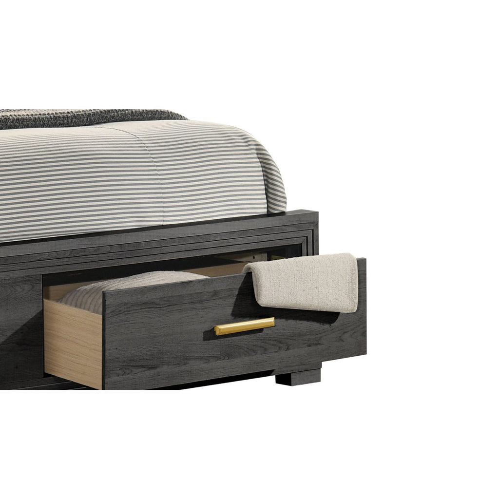 Colorado - Bed With Upholstered LED Headboard