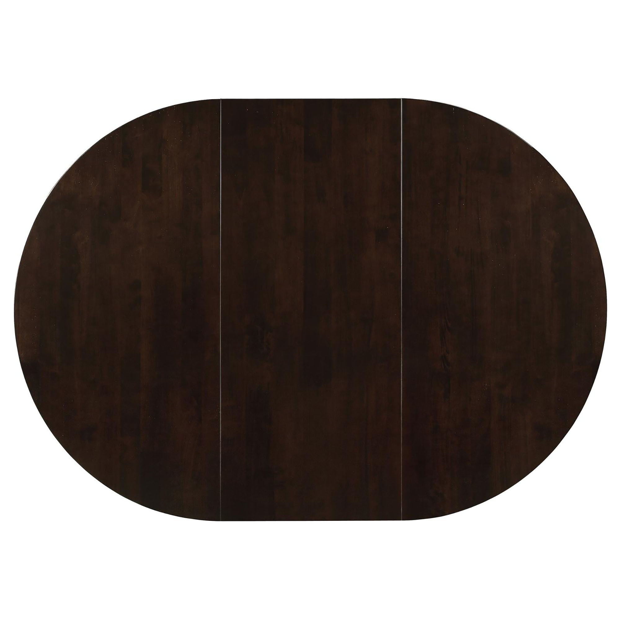 Elmira - Oval Dining Table With Leaf Extension - Brown