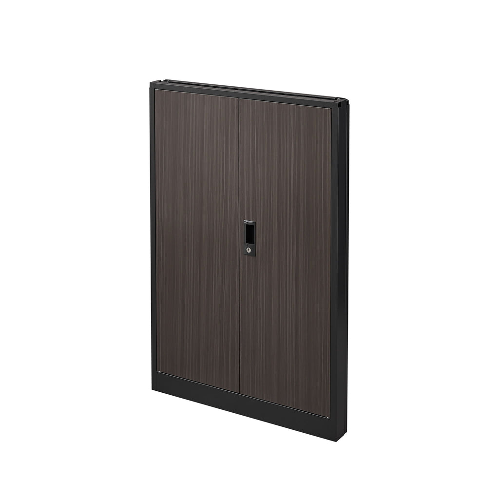 Metal Storage Cabinet With Locking Doors And Adjustable Shelf, Folding Filing Storage Cabinet, Folding Storage Locker Cabinet For Home Office, School, Garage