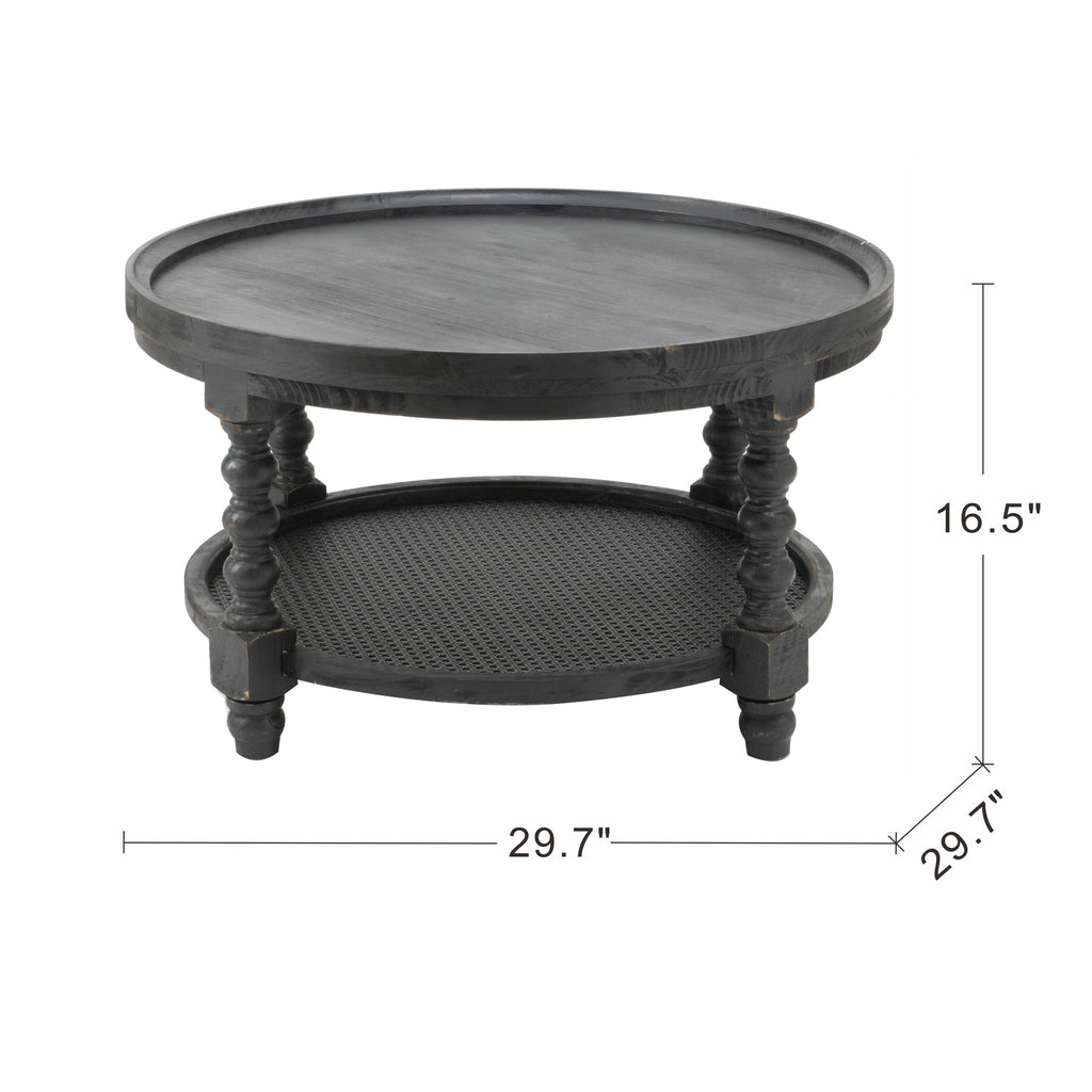 Round 2 Tiered Side Tabel, End Tabel For Lving Room Bedroom Entryway