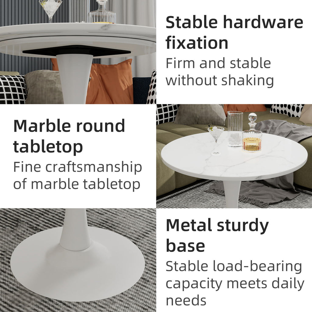 Coffee Table & Round Top