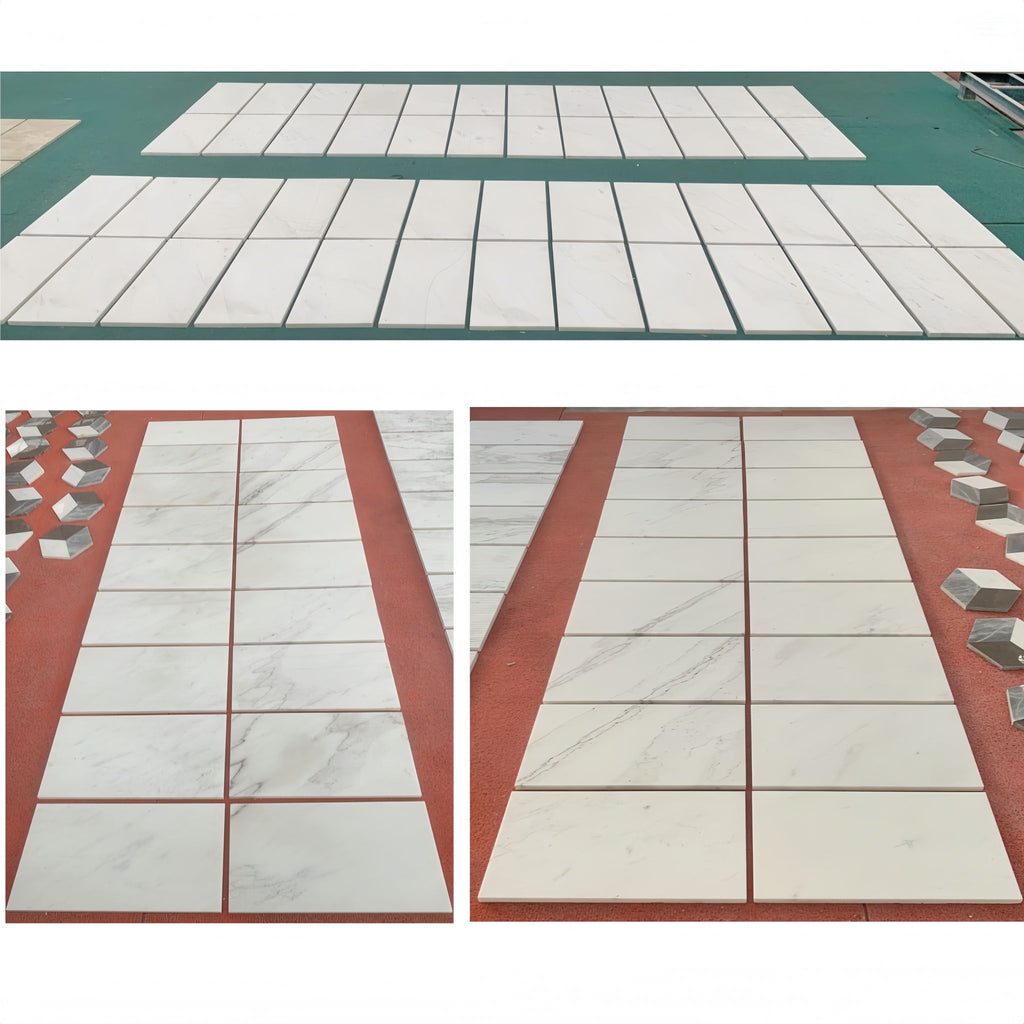 Textured Finished, 3D Tiles For Wall Decoration (Set of 4)