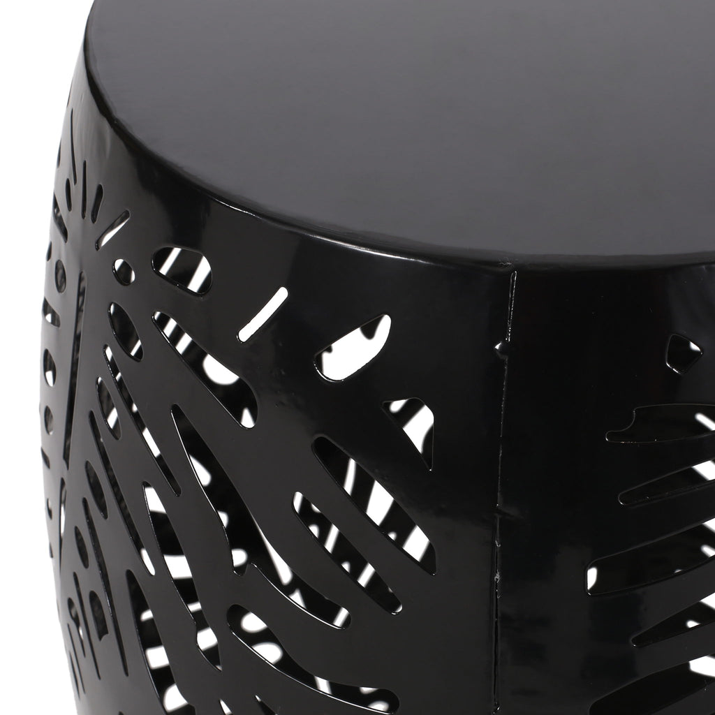 Modern Design Metal End Table, Large