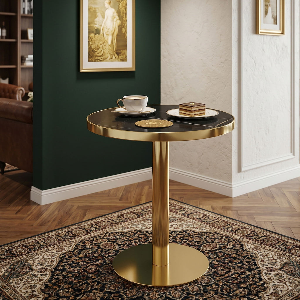 Modern Round Bistro Table