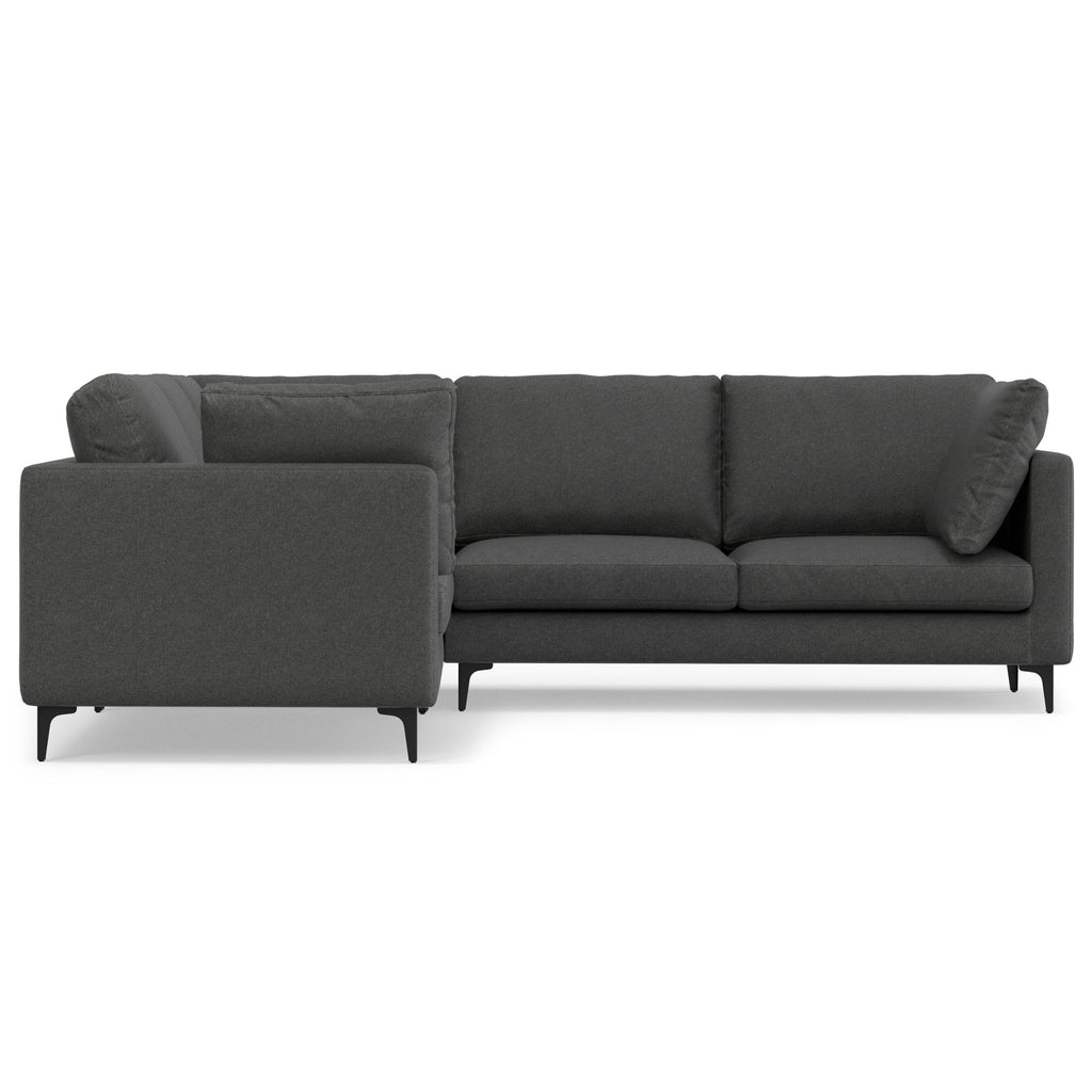 Ava - Mid Century Corner Sectional Sofa Handcrafted
