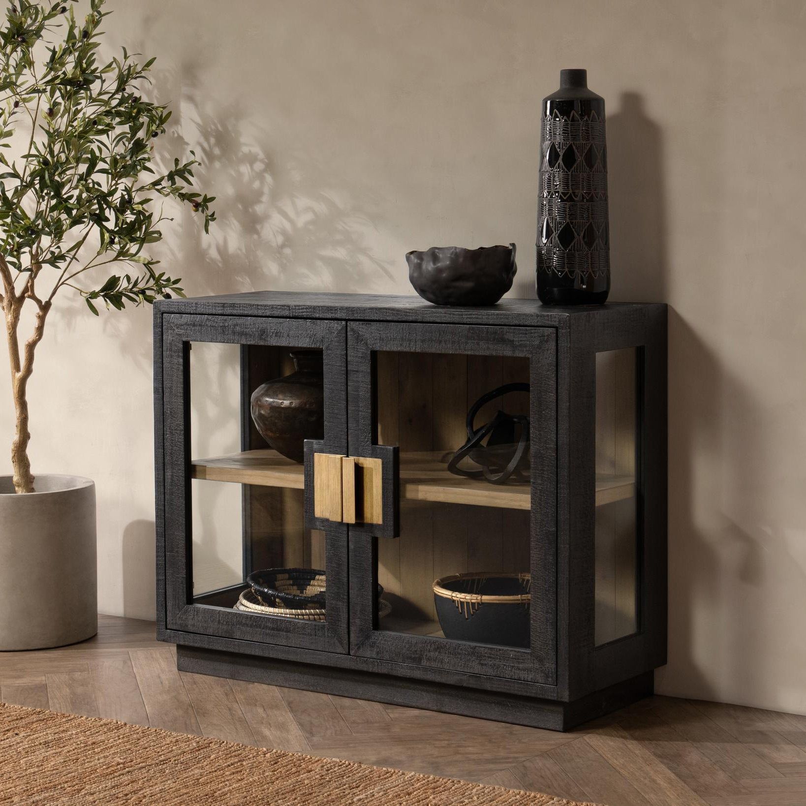 Larson - Reclaimed Pine 2 Door Cabinet