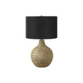 Lighting, Table Lamp, Resin, Contemporary - Brown