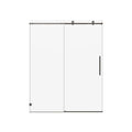 Frameless, Single Sliding Soft Close Shower Doors, 5/16" Sgcc Tempered Glass