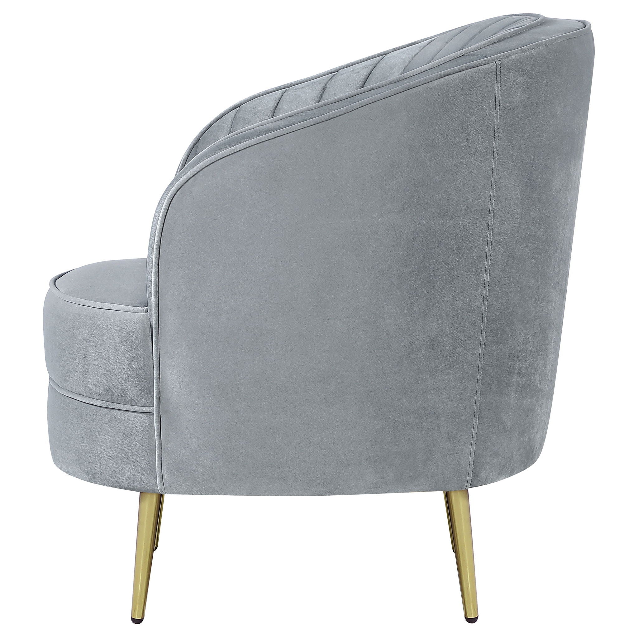 Tufted Upholstered Lounge Seating Chair