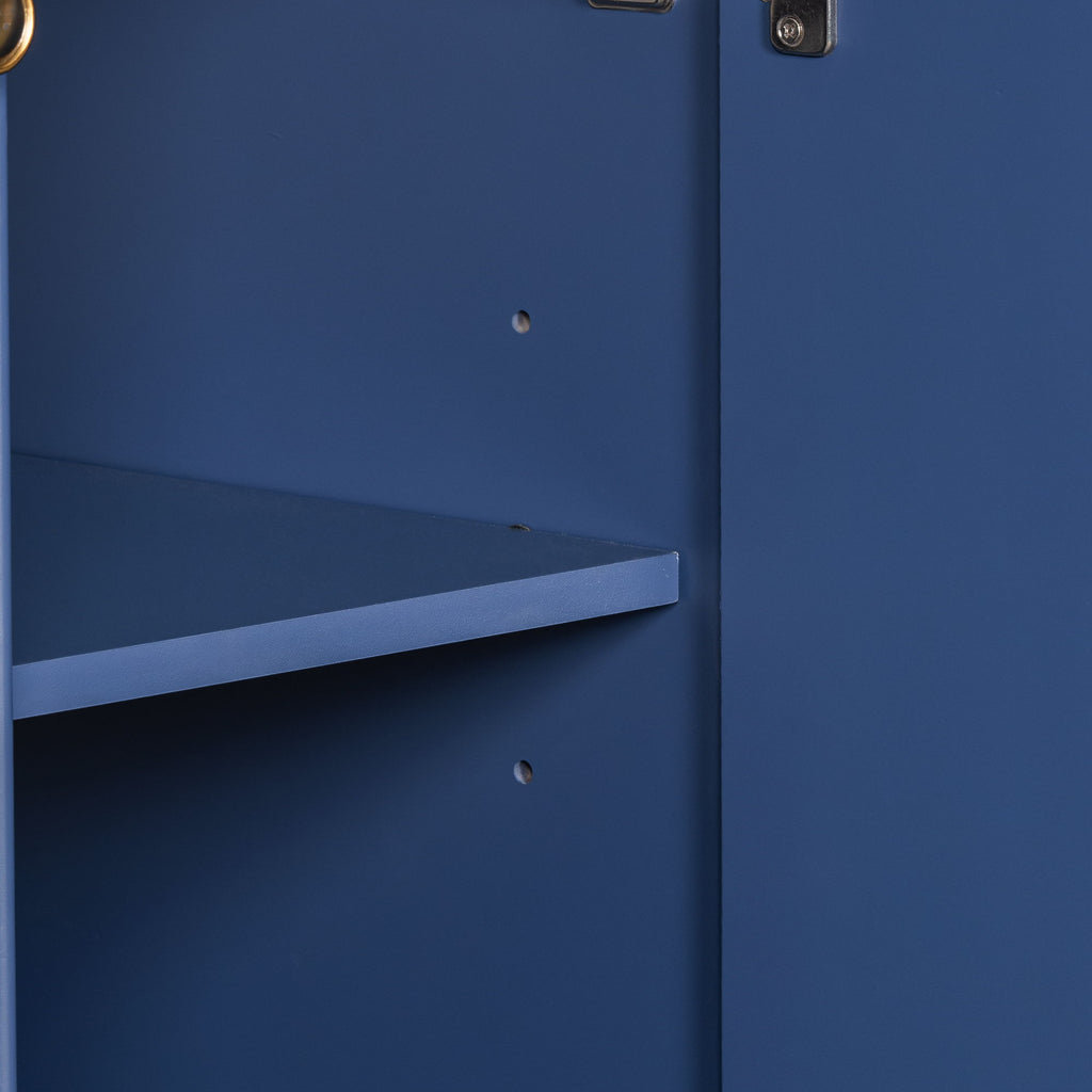 Bathroom Vanity With Sink, Soft Close Doors, Adjustable Shelves
