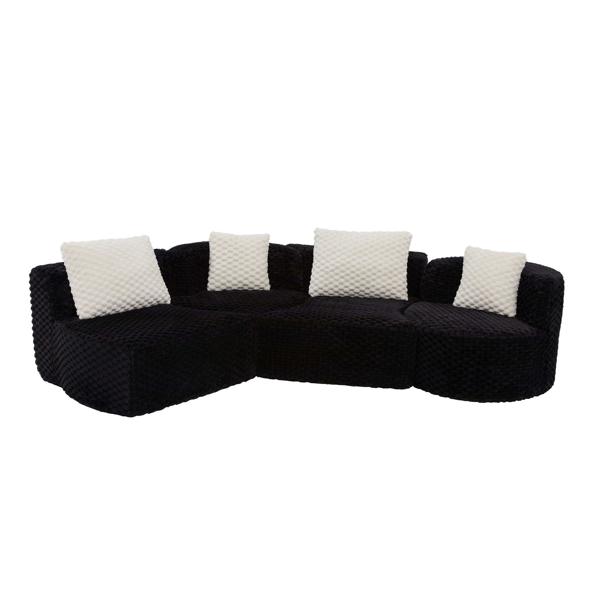 Modular Sectional Sofa With Free Combination Design