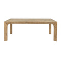 Crest - Dining Table - Warm Natural