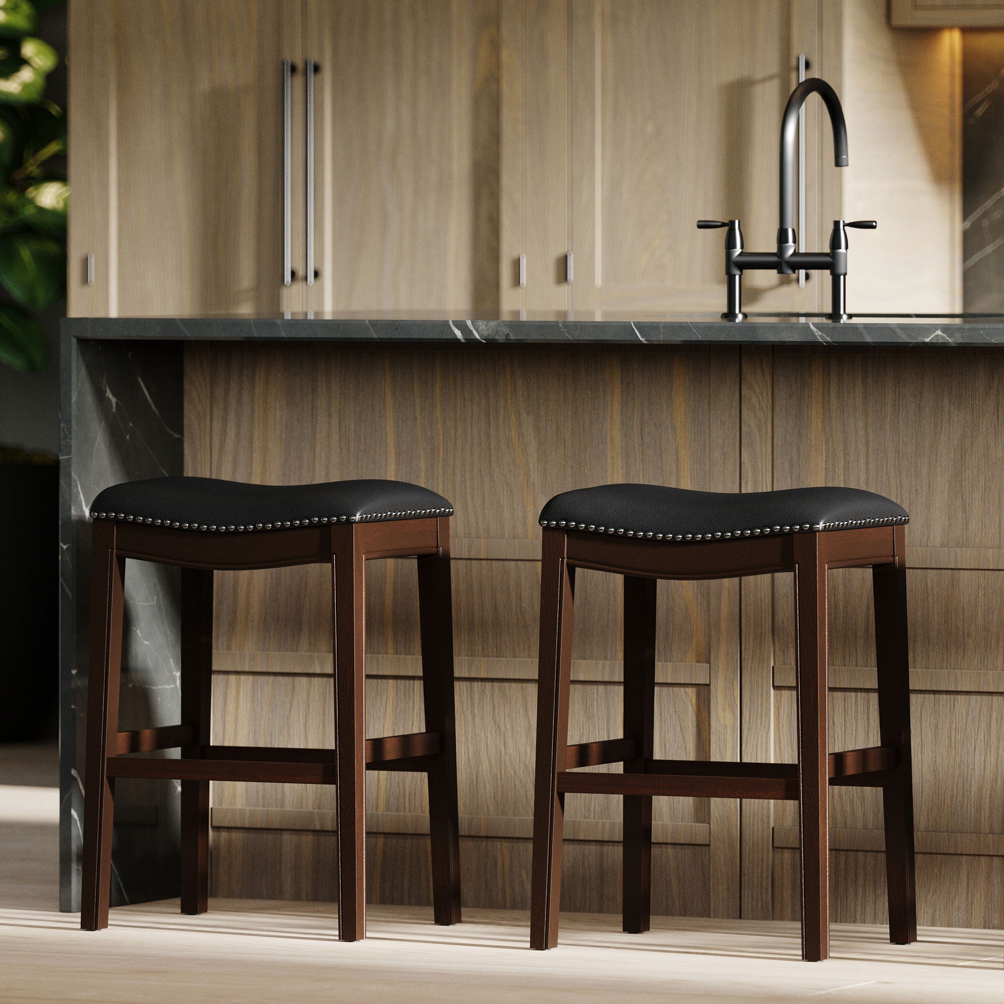 Modern Stool & Nail Head Detailing
