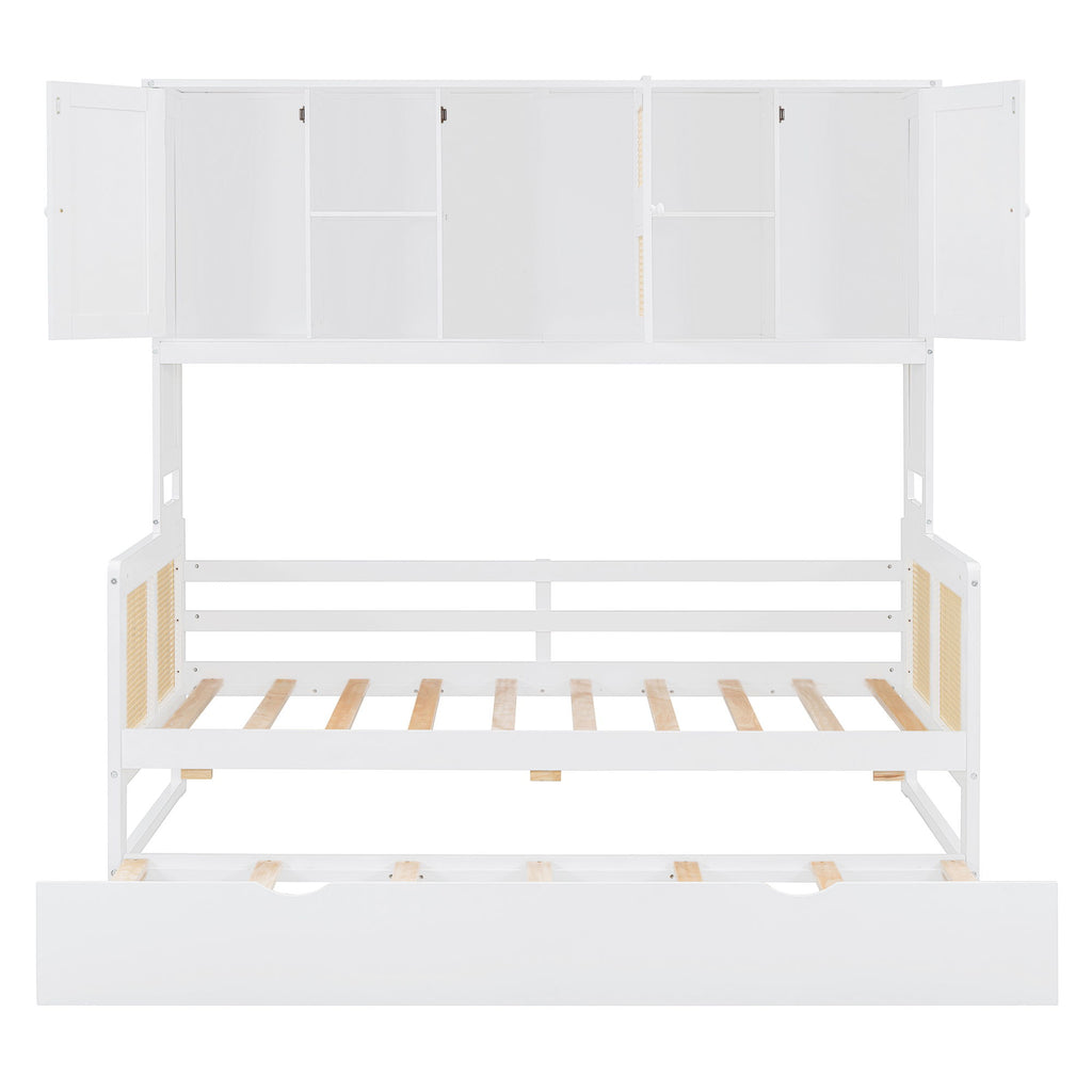 Daybed And All In One Cabinet And Shelf