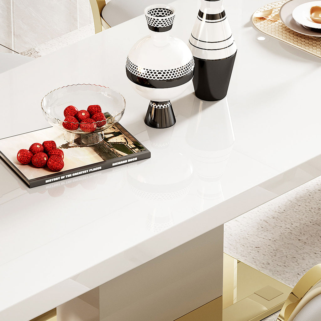 Top Dining Table With Finish Corner