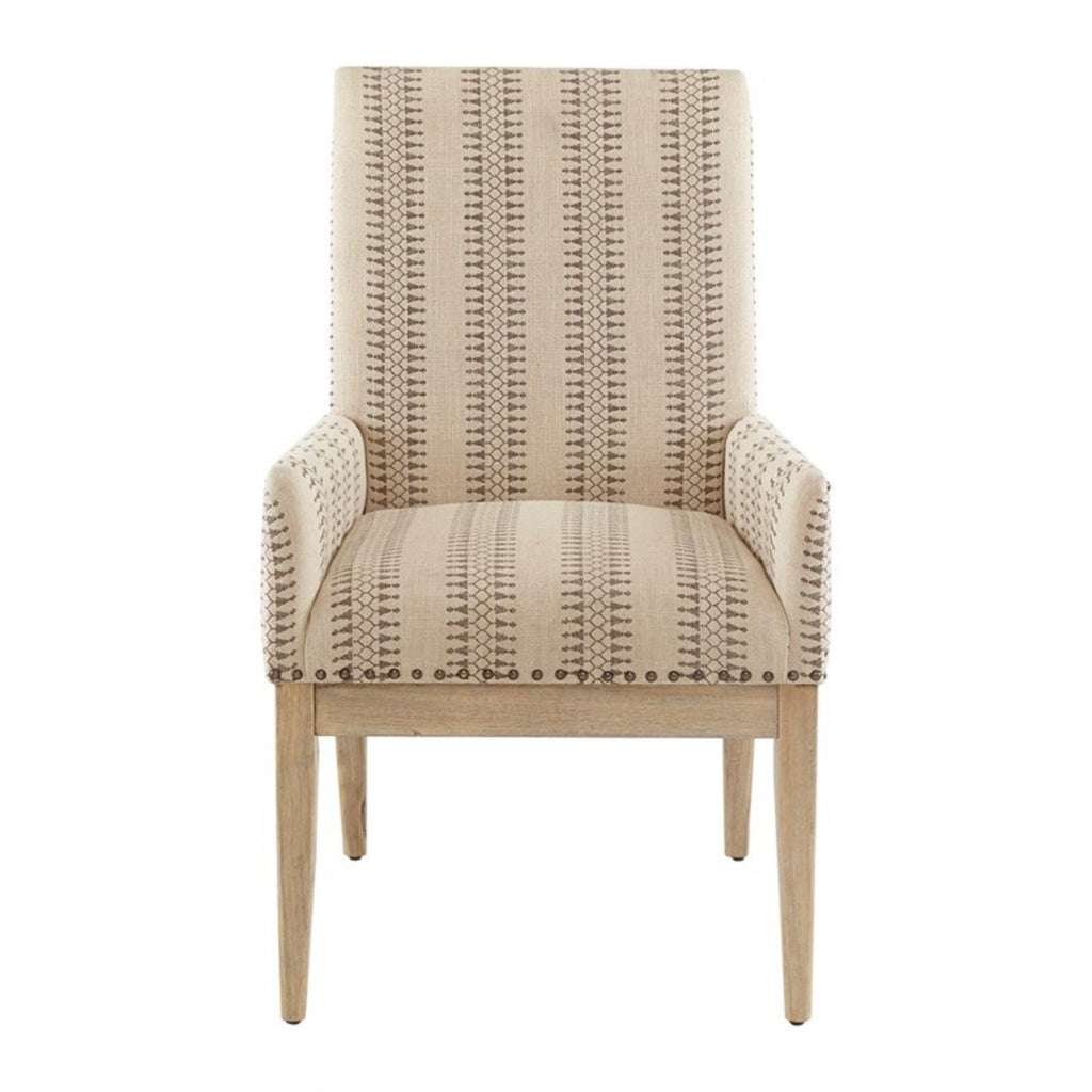 Rika - High Back Dining Armchair (Set of 2) - Natural