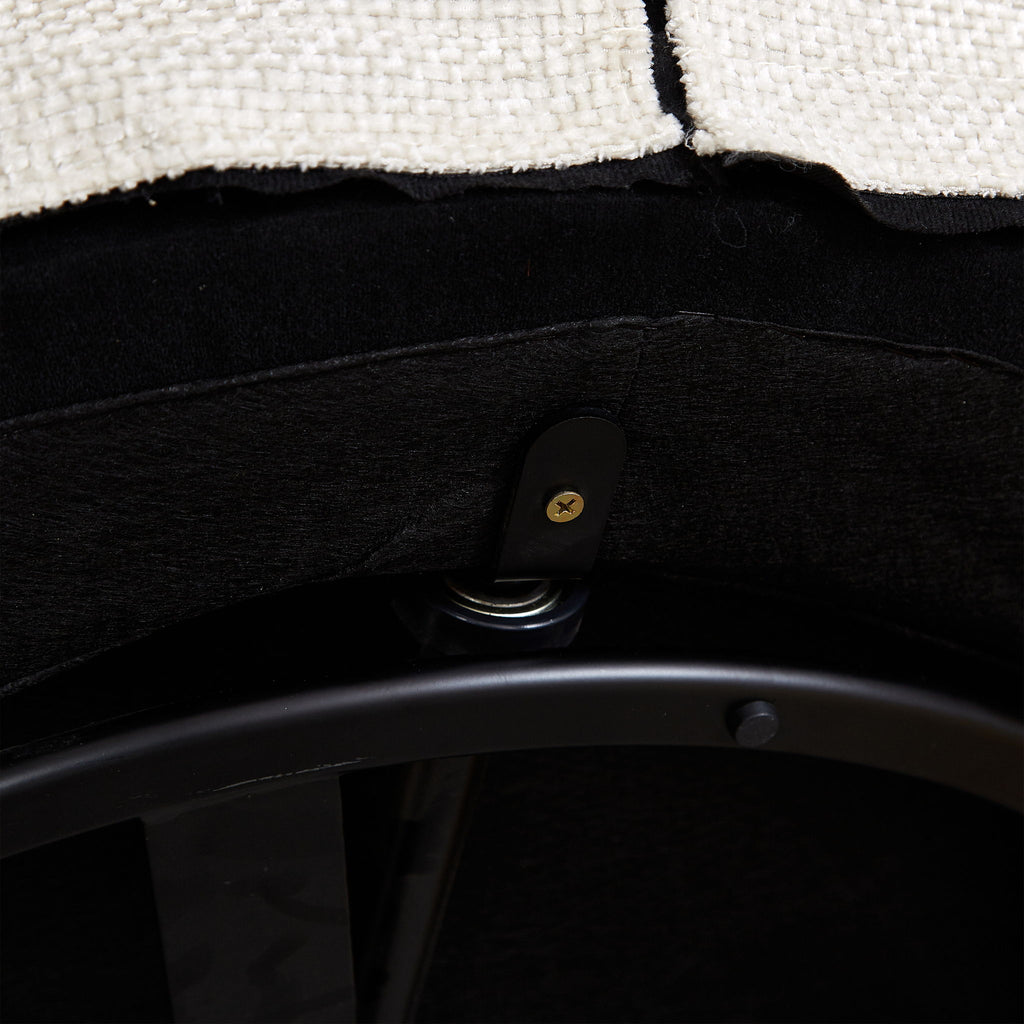 Swivel Chair With Rotating Base For Living Room