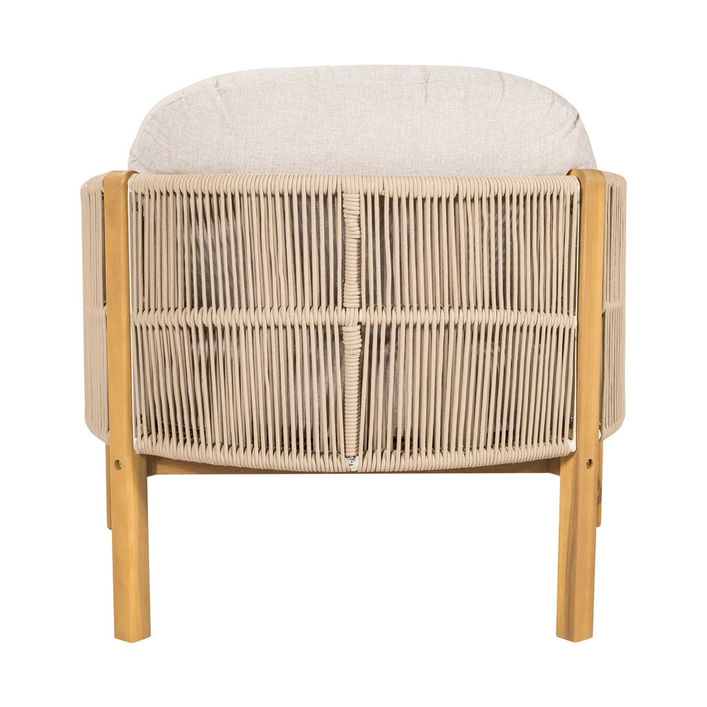 Grotta - Outdoor Wood Club Chair (Set of 2)