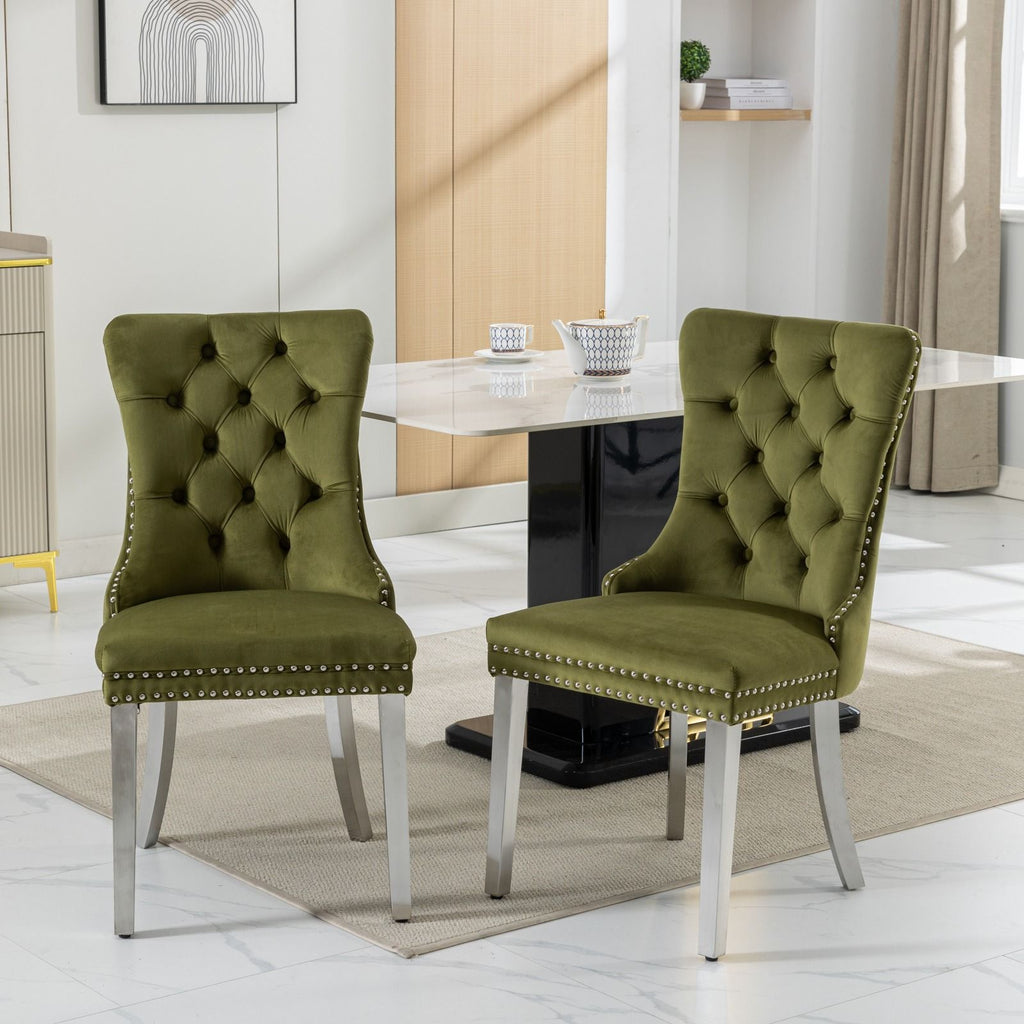 Nikki - Contemporary Upholstered Dining Chair (Set of 2)