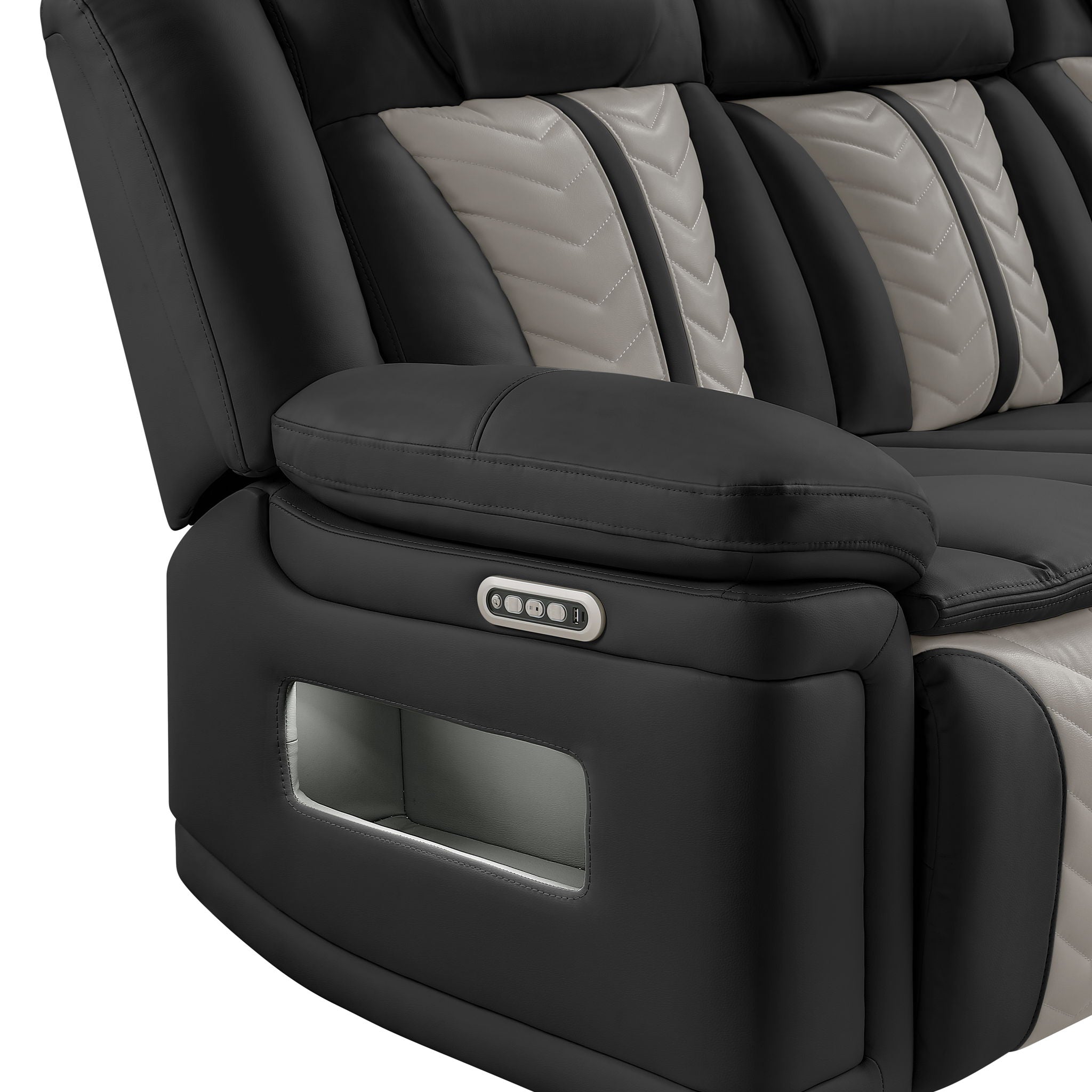 Cruiser - Power Reclining Set With LED Lighting
