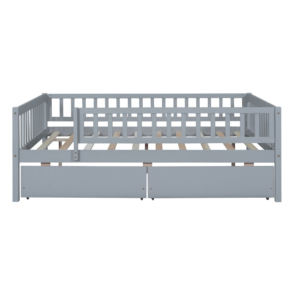 Multifunctional Wooden Daybed Bed
