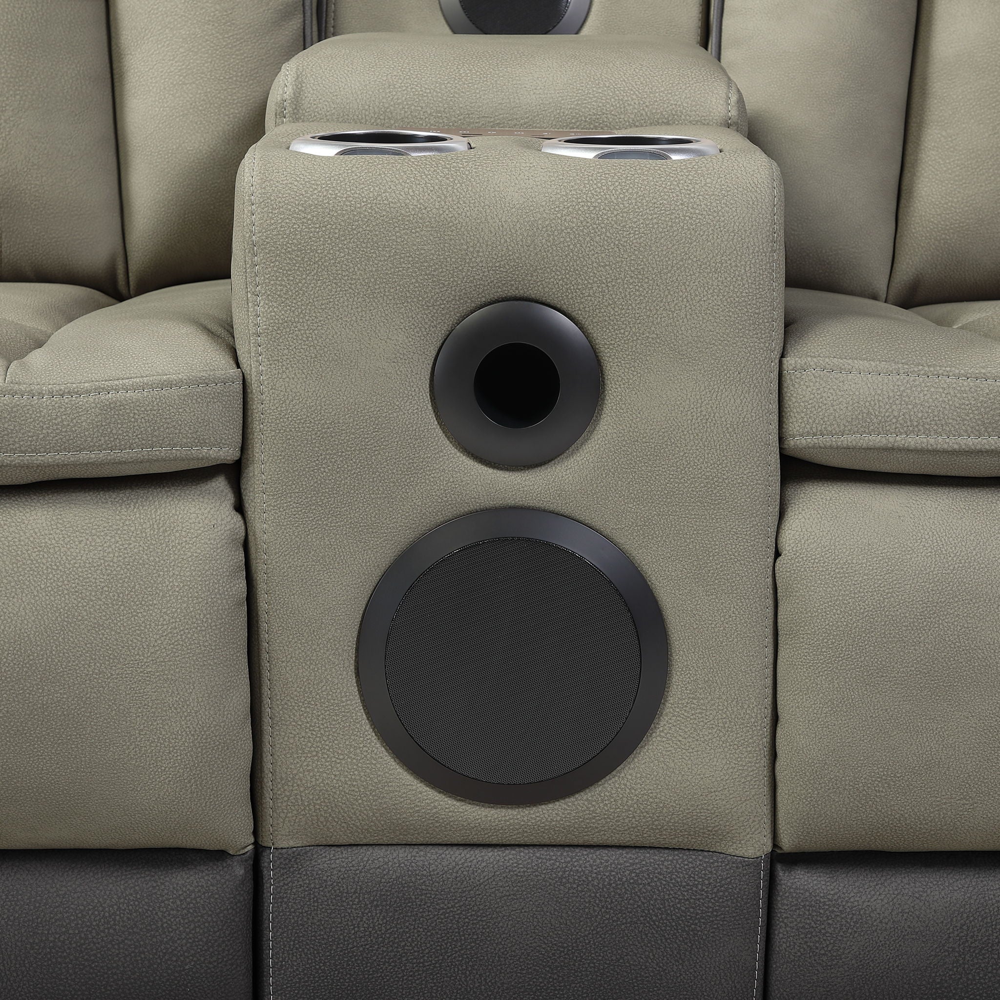 Bruno - Power Reclining Loveseat With Bluetooth Speakers
