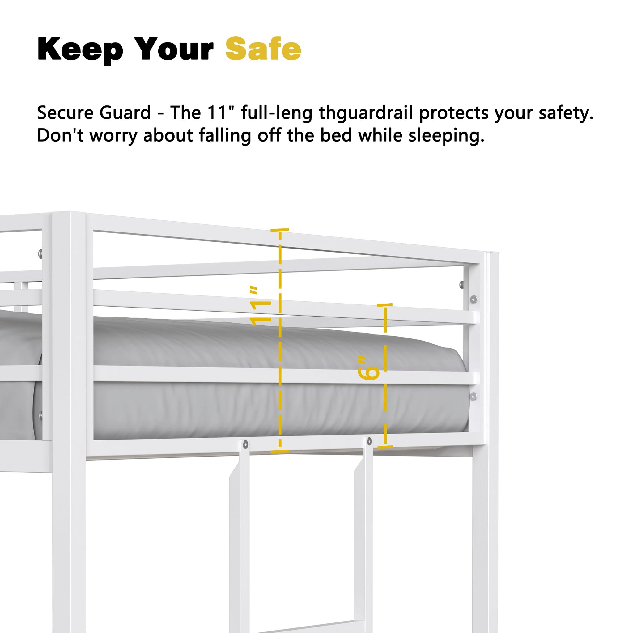 Adam - Metal Bunk Bed