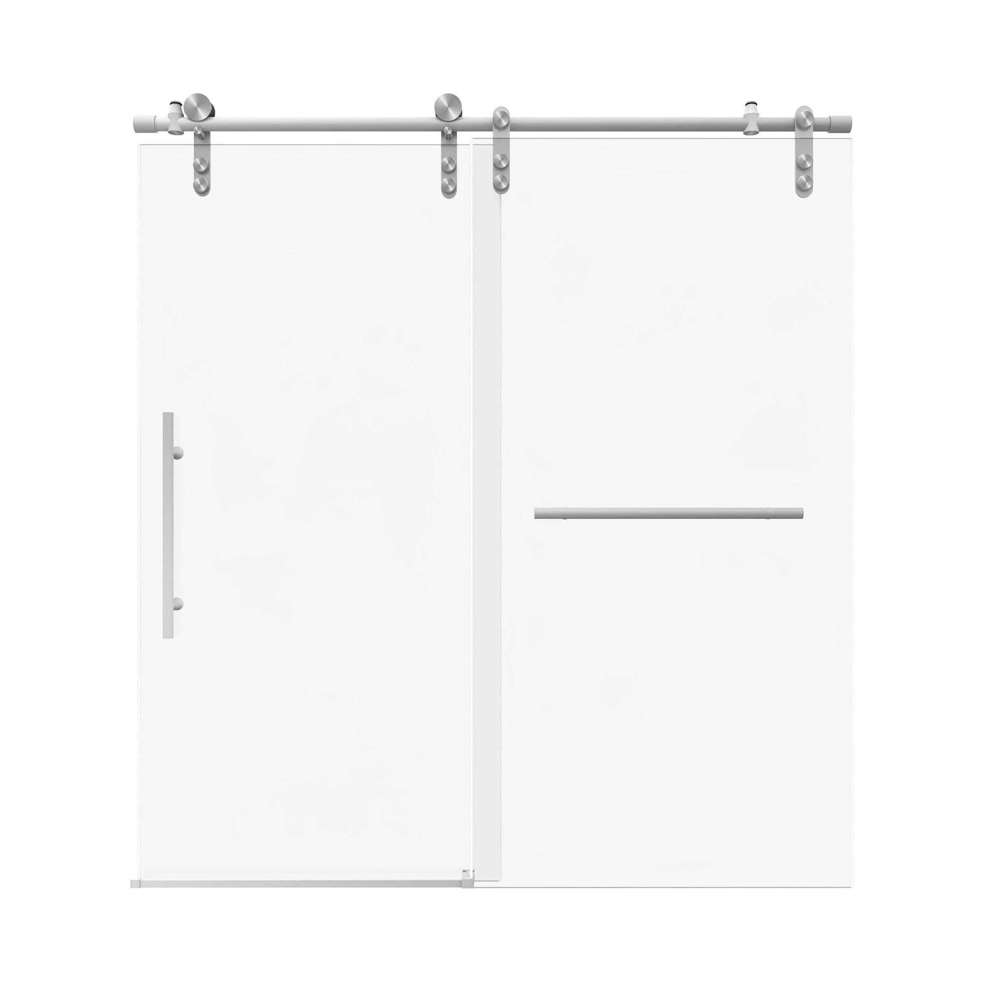 Frameless Sliding Bathtub Door With Frame