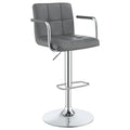 Adjustable Bar Stool With Hydraulic Height Adjustment
