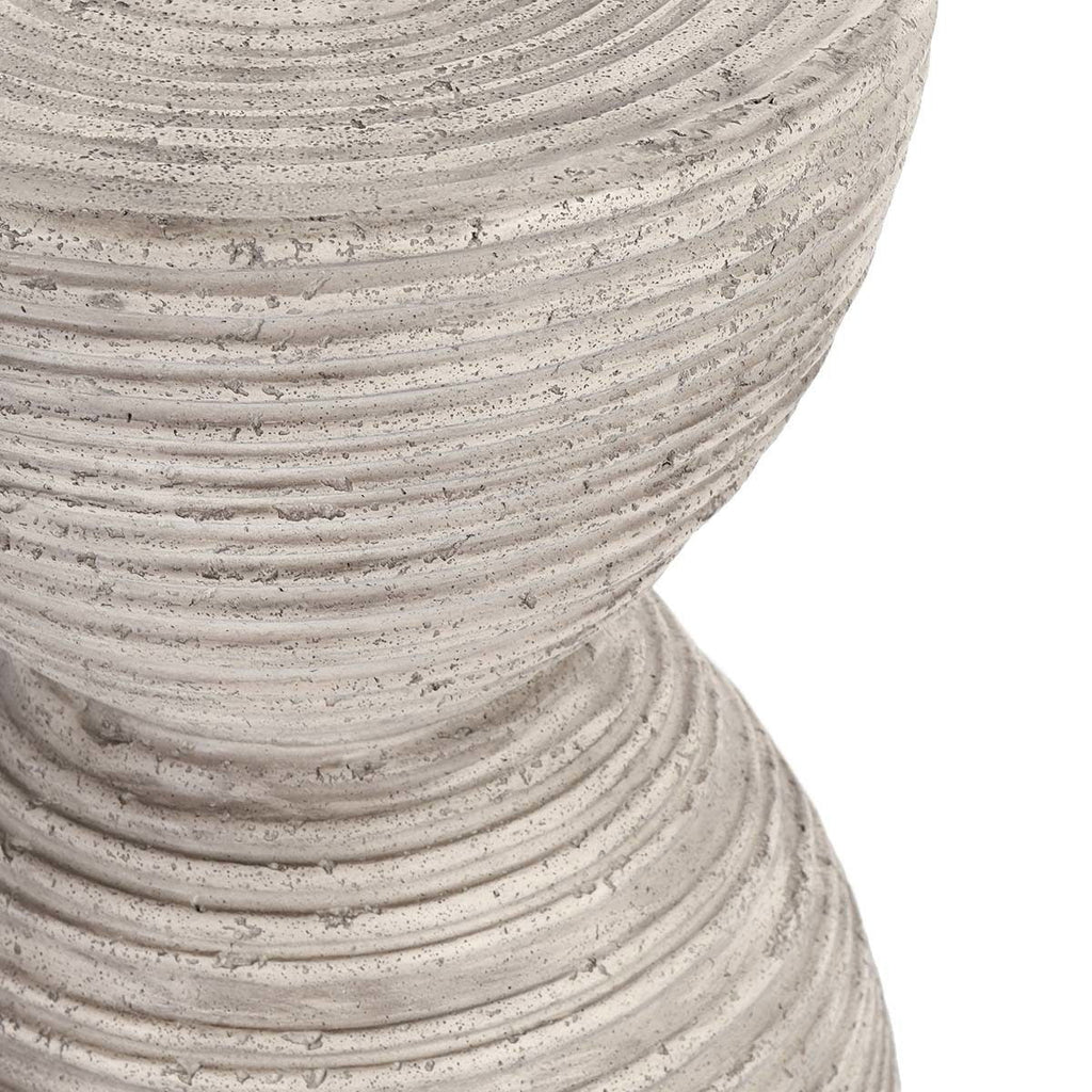 Corey - Outdoor Accent Table - Light Gray