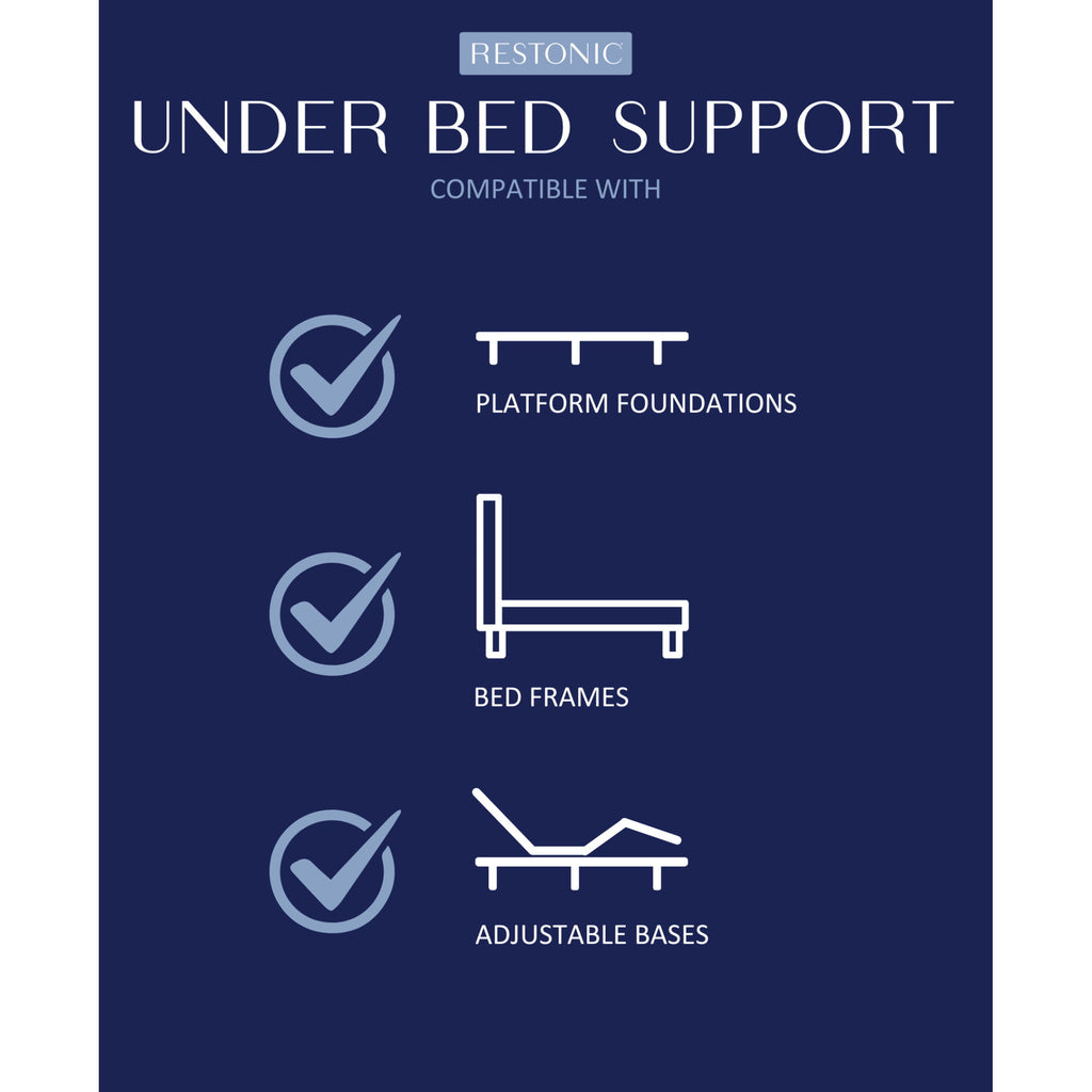 Comfort Care - Hybrid Restful Nights Plush Mattress With 12 Piece Comfort Bedding Pack