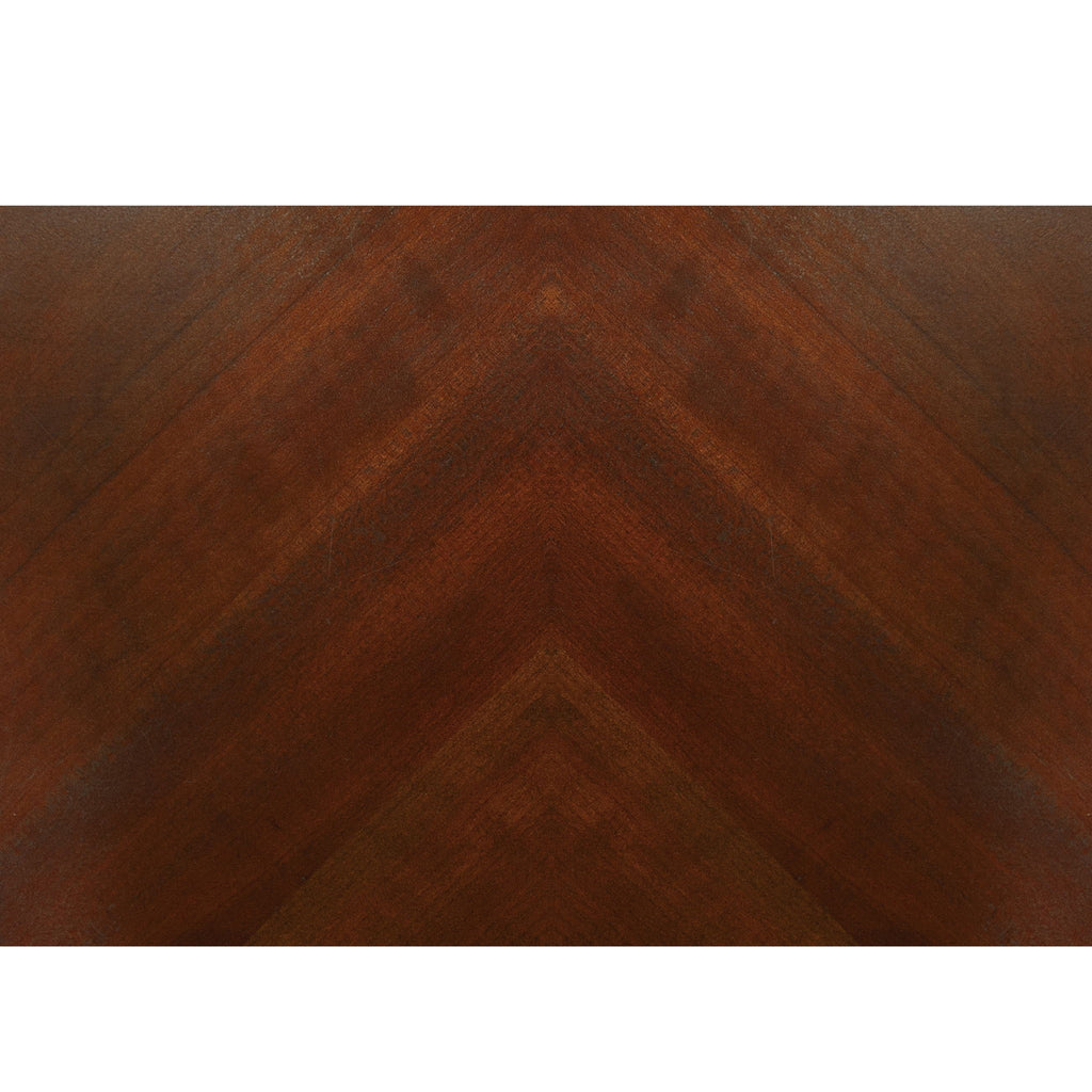 Dining Table With Leaf And Unique X Design Base - Cherry