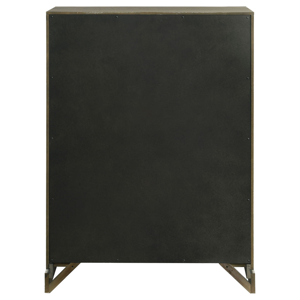 Harbington - 5 Drawer Chest - Chocolate