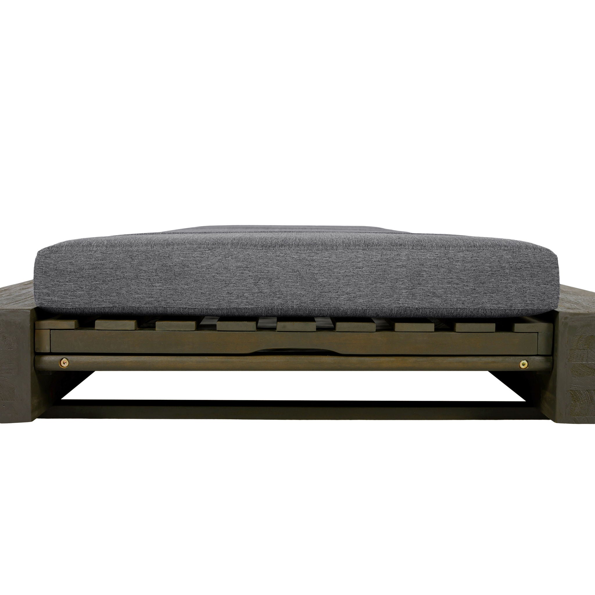 Outdoor Chaise Lounges With Water-Resistant Cushions, Adjustable Backrest