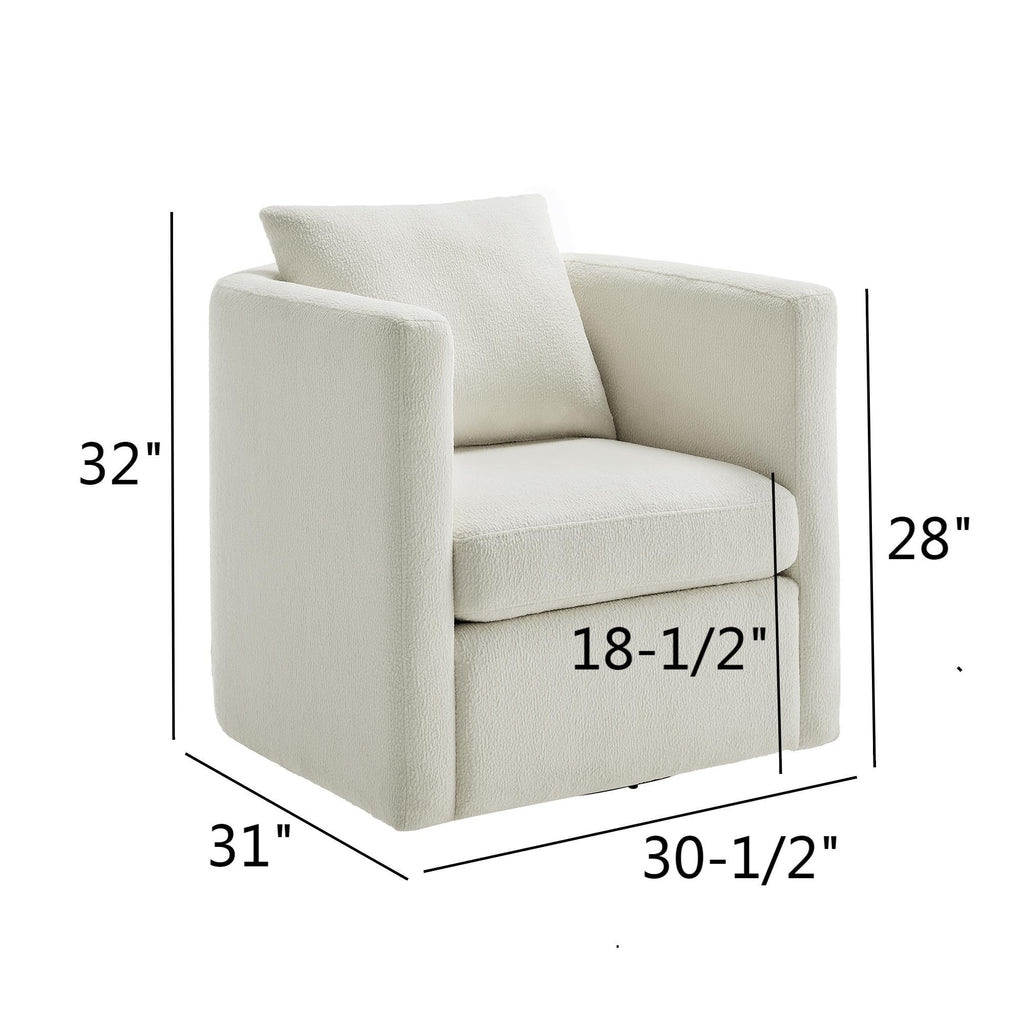 Sutton - Swivel Barrel Chair