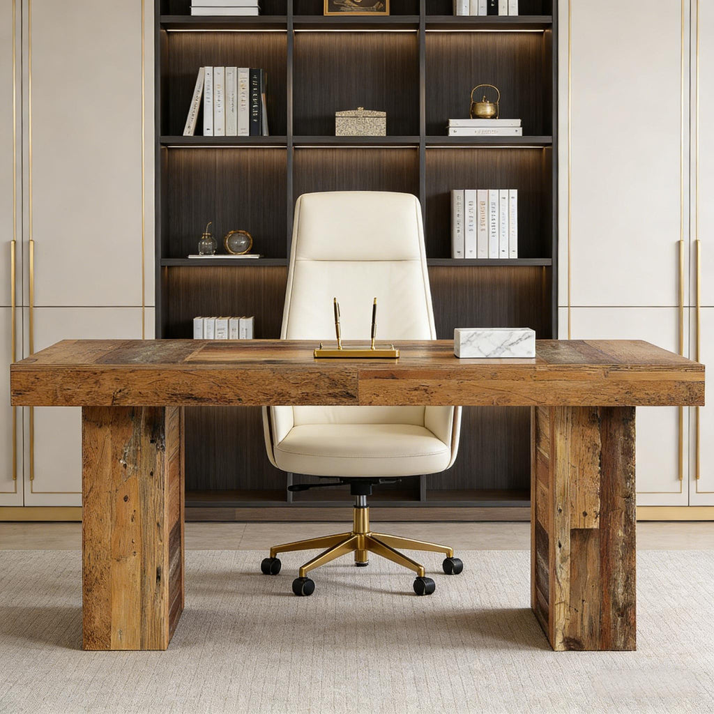 Executive Desk - Brown