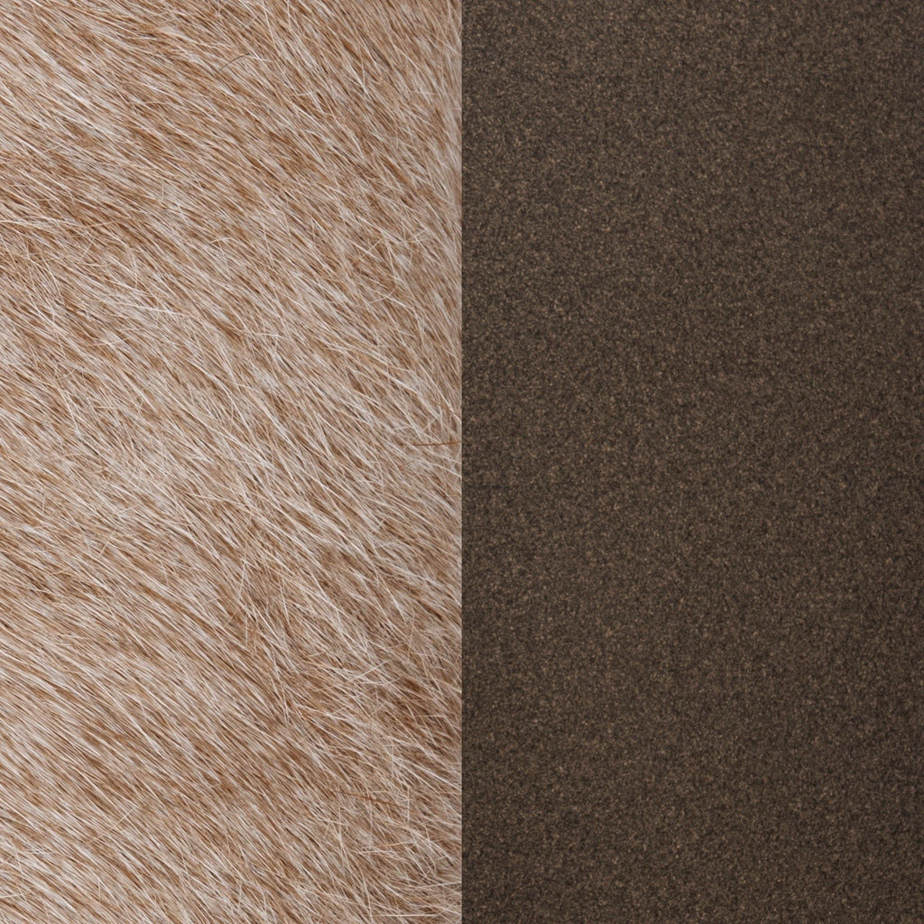 Andre - 40" Round Ottoman - Canyon Dust
