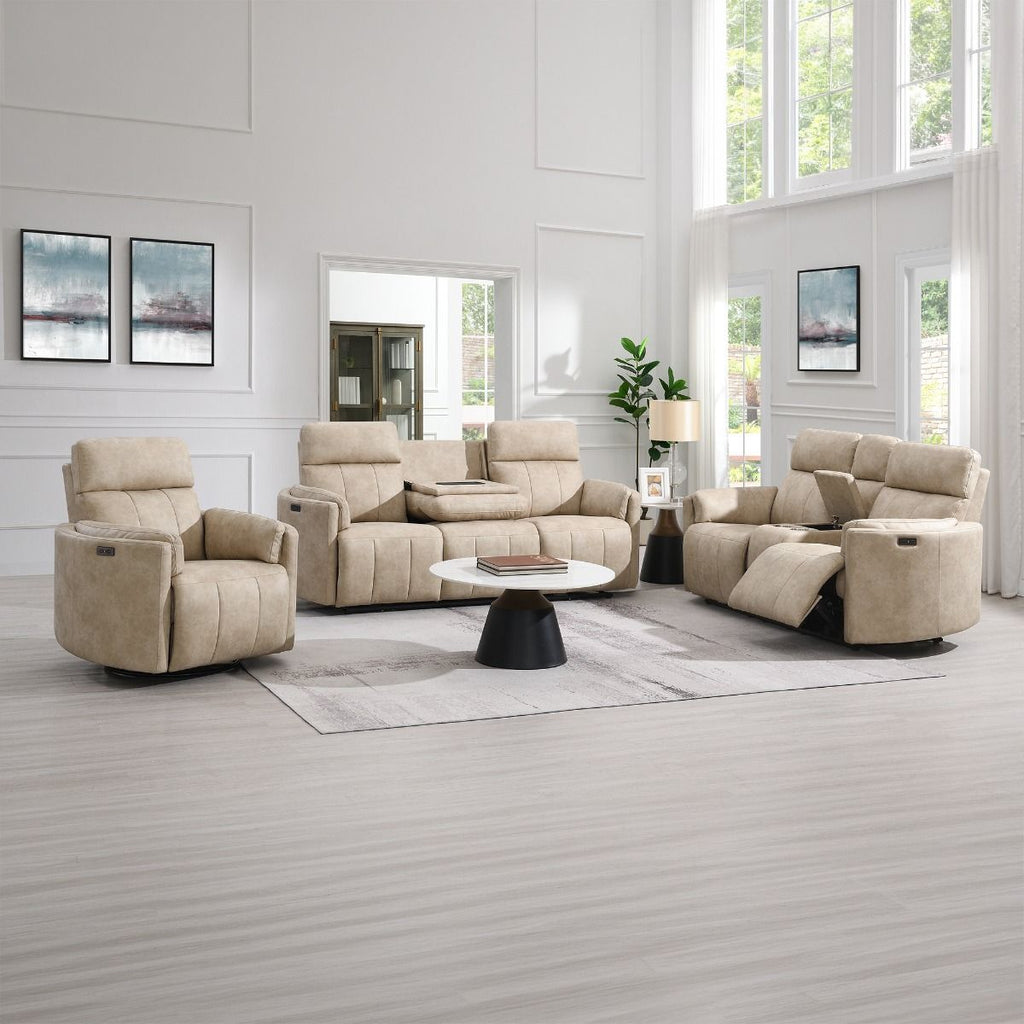 Elison - Motion Sofa With Drop Table