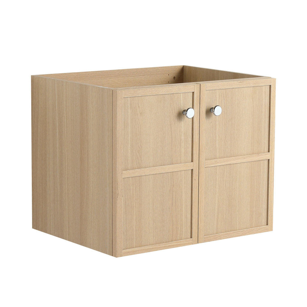 Modern Wall Mounted Bathroom Vanity With Soft Closing Doors