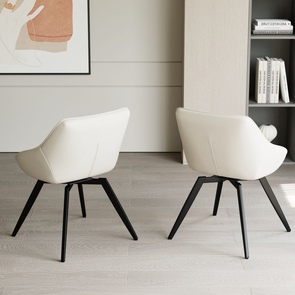 Modern Medieval Kitchen Dining Chair With 360 ° Rotation