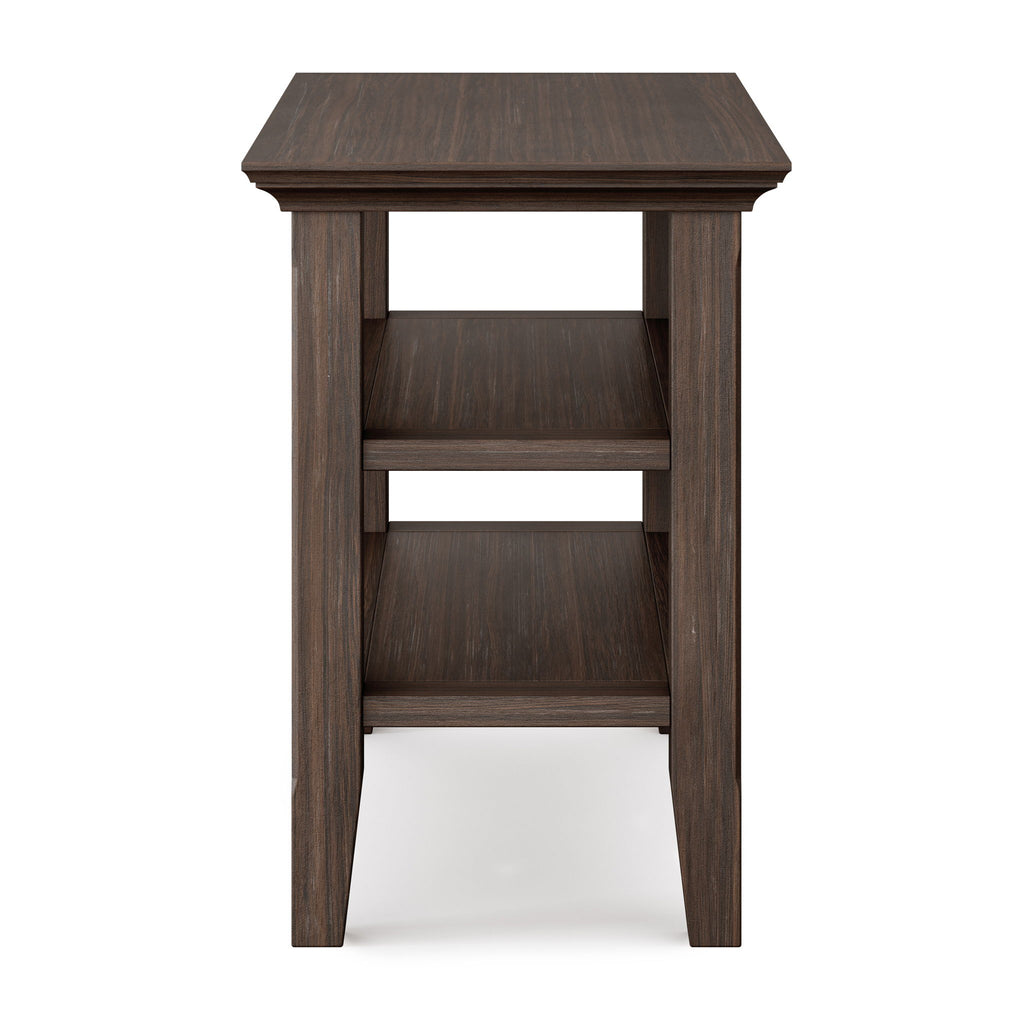 Acadian - Narrow Side Table - Farmhouse Brown