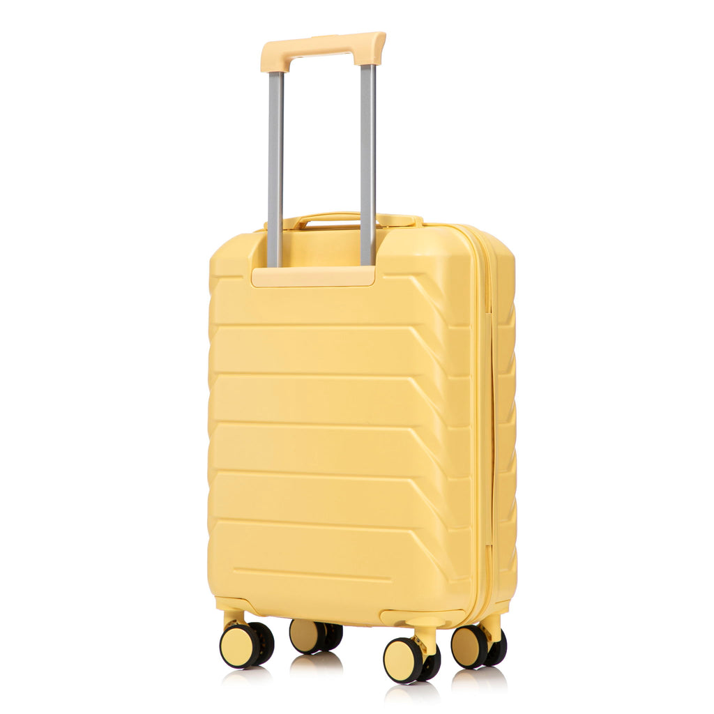 Hard Shell Travel Luggage With Scratch Resistant Surface